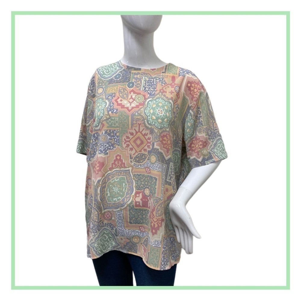 Alfred Dunner Shirt - Size 12 - 100% Polyester